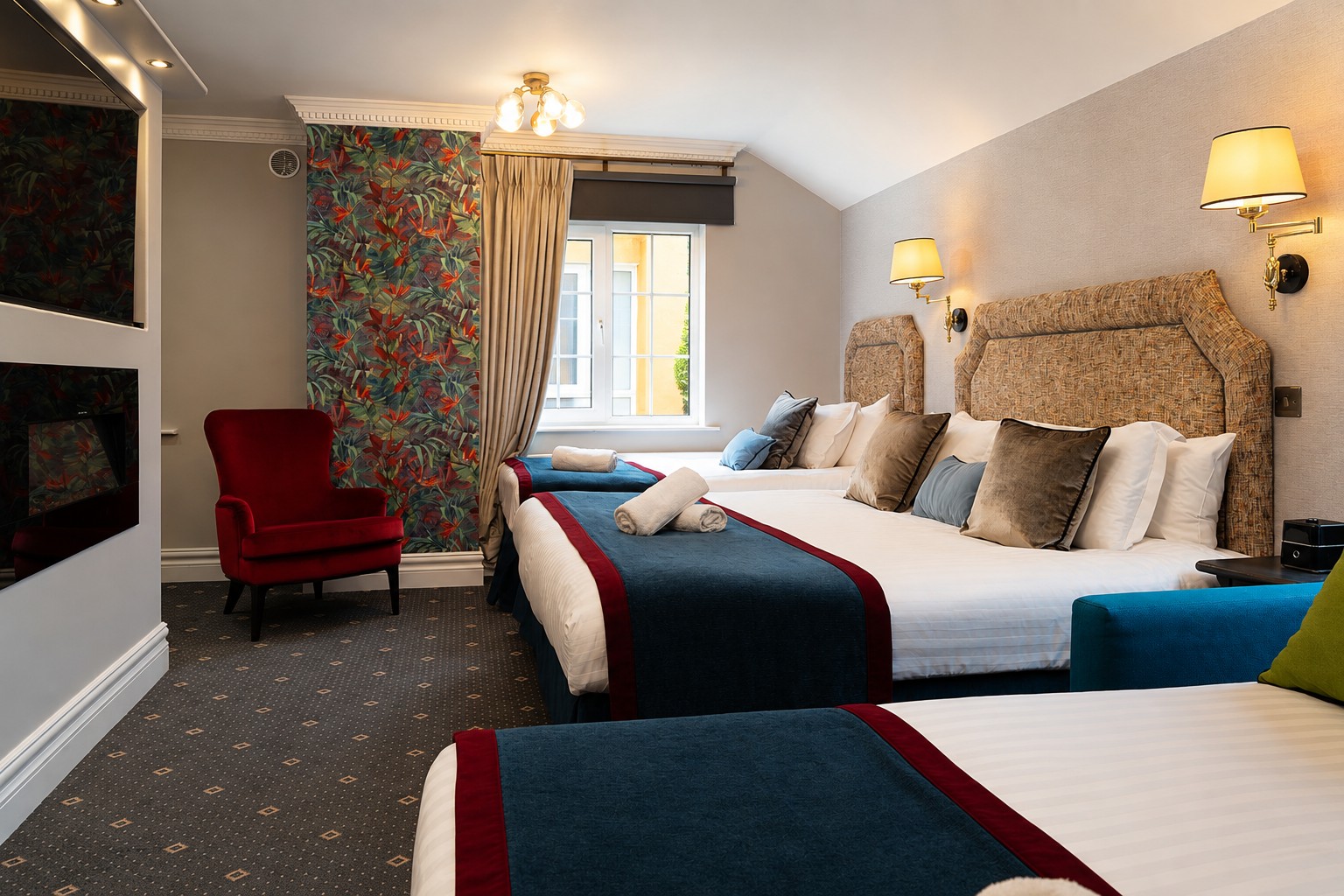 Family suite for five guests at The Véro Killarney