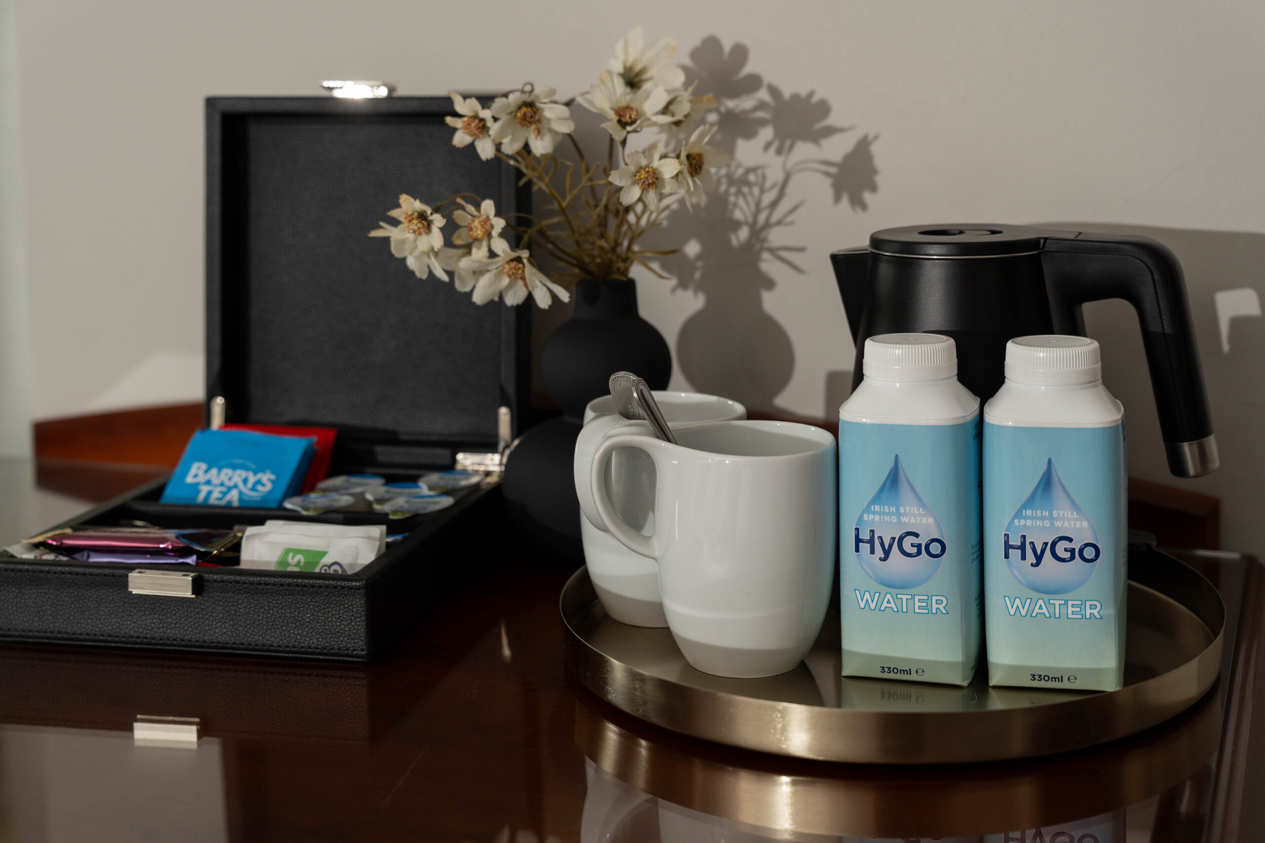 Boutique hotel room amenities at The Véro Killarney