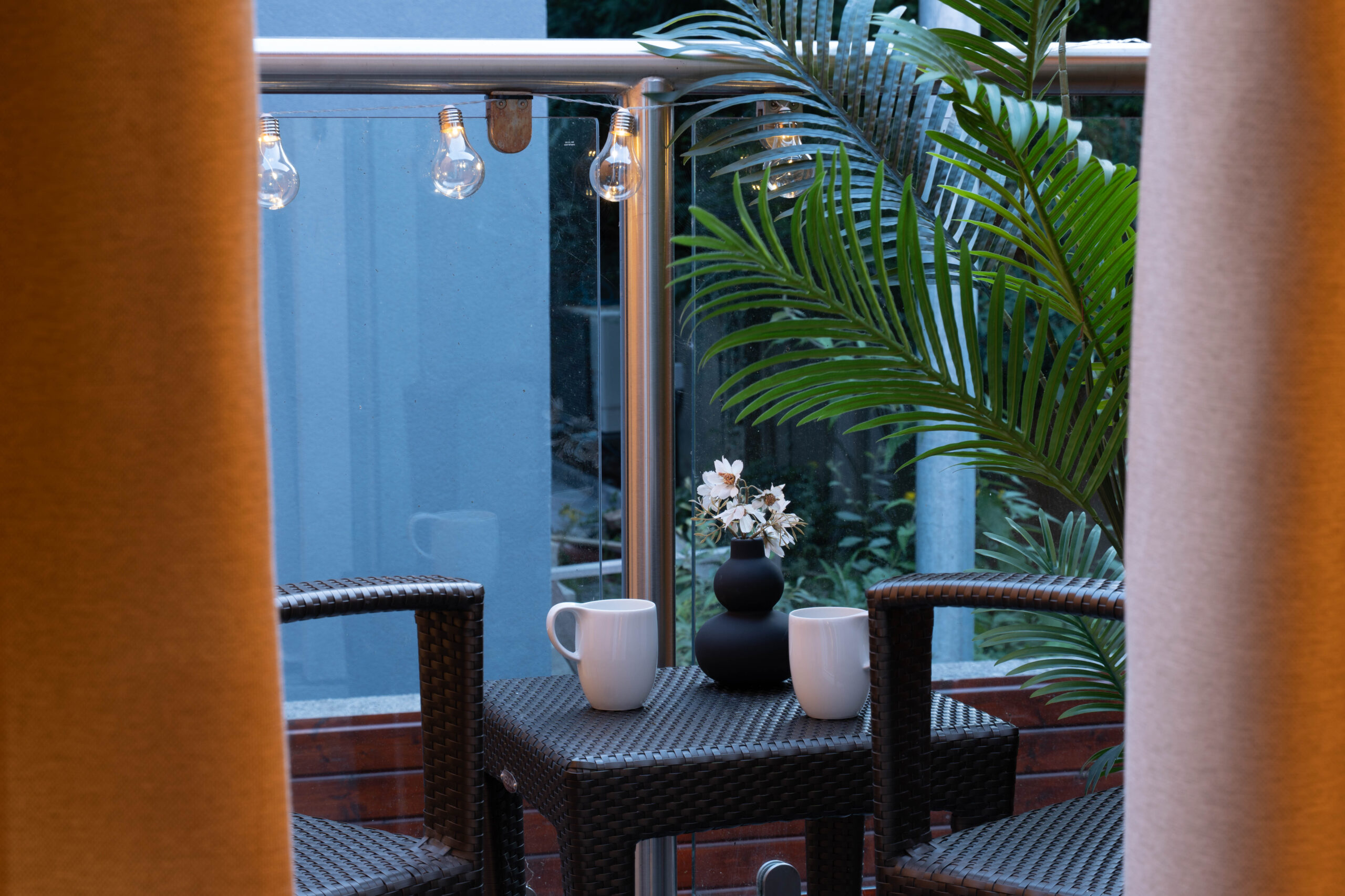 Hotel room balcony at The Véro Killarney